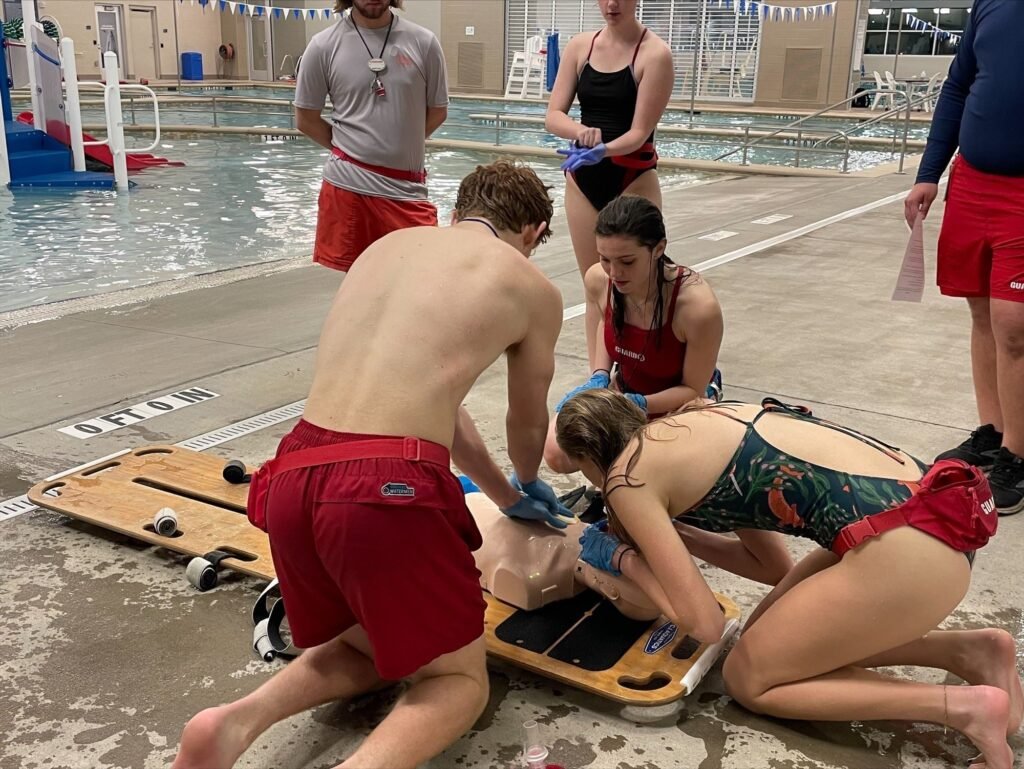 Lifeguard training,